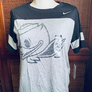 Nike Oregon Ducks short sleeve grey